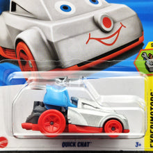 Load image into Gallery viewer, Hot Wheels 2025 Quick Chat Silver #216 Experimotors 9/10 New Long Card