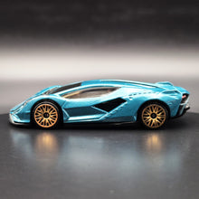 Load image into Gallery viewer, Hot Wheels 2024 Lamborghini Sian FKP 37 Blue Multipack Exclusive