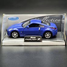 Load image into Gallery viewer, Welly 2003 Nissan Fairlady Z (350Z) Dark Blue 1:36 #42329 Collection Series Boxed