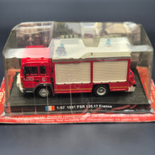 Load image into Gallery viewer, Amercom 1991 Iveco FSR 135.17 Fire Engine France Fire &amp; Rescue Truck 1:57 Die Cast Model