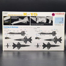 Load image into Gallery viewer, Dragon North American Bell X-15 #4631 Warbird Series 1:144 Scale Model Kit