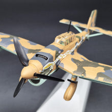 Load image into Gallery viewer, 1941 Junkers JU-87R-2 Stuka Luftwaffe Dive Bomber 1:72 Die Cast Plane