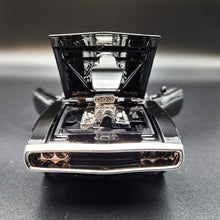 Load image into Gallery viewer, Explorafind 1969 Dodge Charger 500 Black 1:32 Die Cast Car