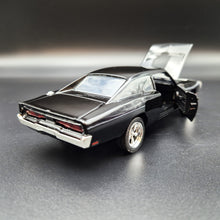 Load image into Gallery viewer, Explorafind 1969 Dodge Charger 500 Black 1:32 Die Cast Car