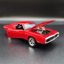 Load image into Gallery viewer, Explorafind 1969 Dodge Charger 500 Red 1:32 Die Cast Car