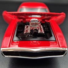 Load image into Gallery viewer, Explorafind 1969 Dodge Charger 500 Red 1:32 Die Cast Car