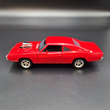 Load image into Gallery viewer, Explorafind 1969 Dodge Charger 500 Red 1:32 Die Cast Car