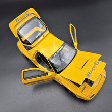 Load image into Gallery viewer, Explorafind 1989 Mazda RX-7 Yellow 1:24 Die Cast Car