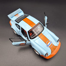 Load image into Gallery viewer, Explorafind 1994 Porsche 964 Turbo Carrera RS Gulf Blue 1:24 Die Cast Car