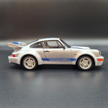 Load image into Gallery viewer, Explorafind 1994 Porsche 964 Turbo Carrera RS Silver 1:24 Die Cast Car