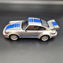 Load image into Gallery viewer, Explorafind 1994 Porsche 964 Turbo Carrera RS Silver 1:24 Die Cast Car