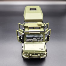 Load image into Gallery viewer, Explorafind 2000 Mercedes Benz Unimog Off Road RV Army Green 1:32 Die Cast Truck