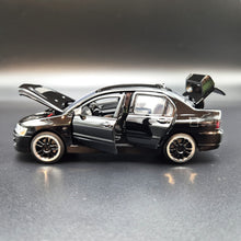 Load image into Gallery viewer, Explorafind 2007 Mitsubishi EVO IX Black 1:32 Die Cast Car