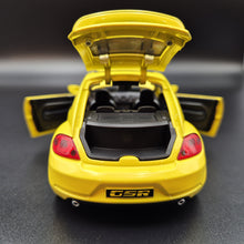 Load image into Gallery viewer, Explorafind 2010 Volkswagen New Beetle Yellow 1:32 Die Cast Car