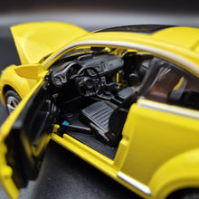 Load image into Gallery viewer, Explorafind 2010 Volkswagen New Beetle Yellow 1:32 Die Cast Car