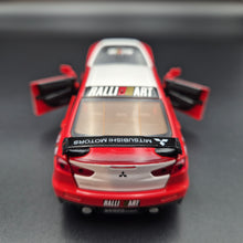 Load image into Gallery viewer, Explorafind 2016 Mitsubishi Lancer Evolution X Red 1:32 Die Cast Car
