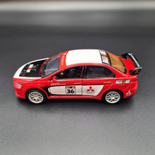 Load image into Gallery viewer, Explorafind 2016 Mitsubishi Lancer Evolution X Red 1:32 Die Cast Car