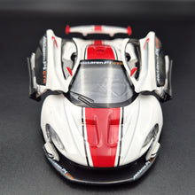 Load image into Gallery viewer, Explorafind 2016 McLaren P1 GTR White 1:32 Die Cast Car