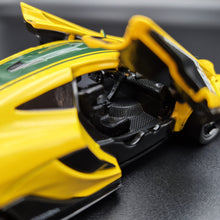 Load image into Gallery viewer, Explorafind 2016 McLaren P1 GTR Yellow 1:32 Die Cast Car