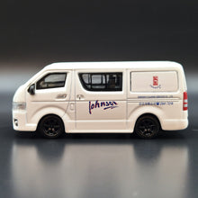 Load image into Gallery viewer, Explorafind 2017 Toyota Hiace White 1:64 Die Cast Van New
