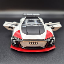 Load image into Gallery viewer, Explorafind 2018 Audi e-tron Vision Gran Turismo White 1:32 Die Cast Car