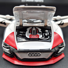 Load image into Gallery viewer, Explorafind 2018 Audi e-tron Vision Gran Turismo White 1:32 Die Cast Car