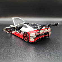 Load image into Gallery viewer, Explorafind 2018 Audi e-tron Vision Gran Turismo White 1:32 Die Cast Car
