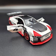 Load image into Gallery viewer, Explorafind 2018 Audi e-tron Vision Gran Turismo White 1:32 Die Cast Car