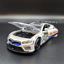 Load image into Gallery viewer, Explorafind 2018 BMW M8 GTE #82 2018-19 FIA WEC Race Car White 1:32 Die Cast Car