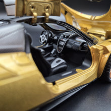 Load image into Gallery viewer, Explorafind 2018 Pagani Huayra Gold 1:24 Die Cast Car