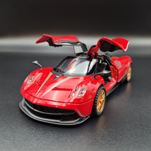 Load image into Gallery viewer, Explorafind 2018 Pagani Huayra Red 1:32 Die Cast Car