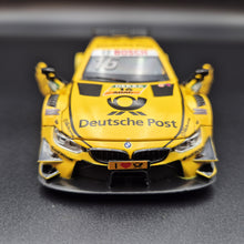 Load image into Gallery viewer, Explorafind 2019 BMW M4 DTM Touring Car Yellow 1:32 Die Cast Car - Timo Glock
