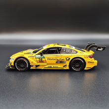 Load image into Gallery viewer, Explorafind 2019 BMW M4 DTM Touring Car Yellow 1:32 Die Cast Car - Timo Glock