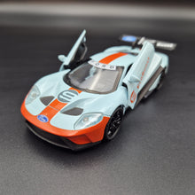 Load image into Gallery viewer, Explorafind 2019 Ford GT Gulf Blue 1:32 Die Cast Car