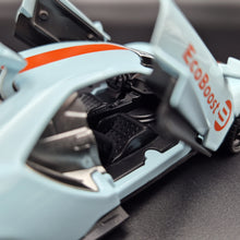 Load image into Gallery viewer, Explorafind 2019 Ford GT Gulf Blue 1:32 Die Cast Car