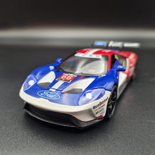 Load image into Gallery viewer, Explorafind 2019 Ford GT Race Car #66 Blue/Red 1:32 Diecast 24 Hours of Le Mans Race Car