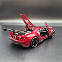 Load image into Gallery viewer, Explorafind 2019 Ford GT Satin Red 1:32 Die Cast Car