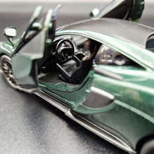 Load image into Gallery viewer, Explorafind 2019 McLaren 570S GT4 Dark Green 1:32 Die Cast Car