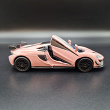 Load image into Gallery viewer, Explorafind 2019 McLaren 570S GT4 Pink 1:32 Die Cast Car