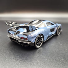 Load image into Gallery viewer, Explorafind 2019 McLaren Senna Blue/Grey 1:32 Die Cast Car