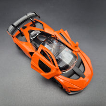 Load image into Gallery viewer, Explorafind 2019 McLaren Senna Orange 1:32 Die Cast Car