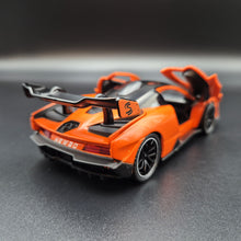 Load image into Gallery viewer, Explorafind 2019 McLaren Senna Orange 1:32 Die Cast Car