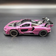 Load image into Gallery viewer, Explorafind 2019 McLaren Senna Purple 1:32 Die Cast Car