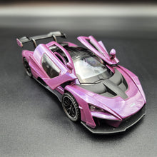 Load image into Gallery viewer, Explorafind 2019 McLaren Senna Purple 1:32 Die Cast Car