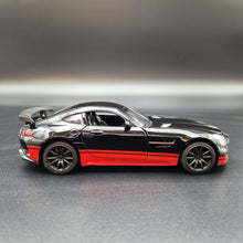 Load image into Gallery viewer, Explorafind 2019 Mercedes-Benz GT Black/Red 1:32 Die Cast Car