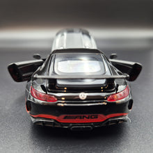 Load image into Gallery viewer, Explorafind 2019 Mercedes-Benz GT Black/Red 1:32 Die Cast Car