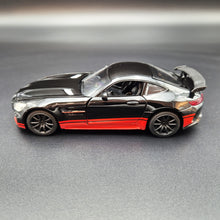 Load image into Gallery viewer, Explorafind 2019 Mercedes-Benz GT Black/Red 1:32 Die Cast Car