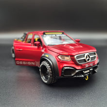 Load image into Gallery viewer, Explorafind 2019 Mercedes-Benz X-Class 6x6 Pickup Red 1:32 Die Cast Pickup