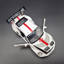 Load image into Gallery viewer, Explorafind 2019 Porsche 911 GT3 RSR White/Grey 1:32 Die Cast Car