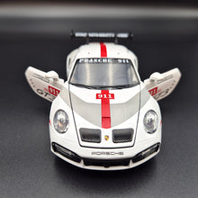 Load image into Gallery viewer, Explorafind 2019 Porsche 911 GT3 RSR White/Grey 1:32 Die Cast Car